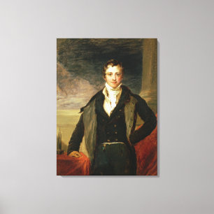 Porträt von Sir Humphry Davy Leinwanddruck