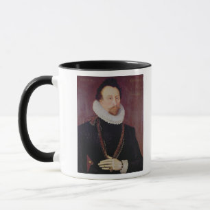 Porträt von Sir John Hawkins 1581 Tasse