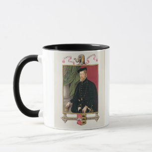Porträt von Sir Nicholas Throckmorton (1515-71) Tasse