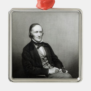Porträt von Sir Richard Owen Ornament Aus Metall