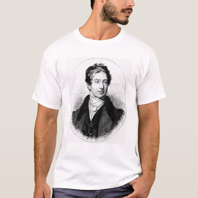 Porträt von Sir Robert Peel T-Shirt (Vorderseite)