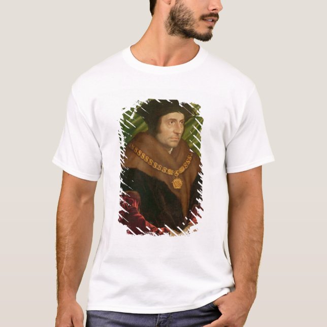 Porträt von Sir Thomas More T-Shirt (Vorderseite)