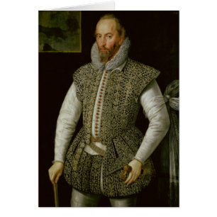 Porträt von Sir Walter Raleigh, 1598