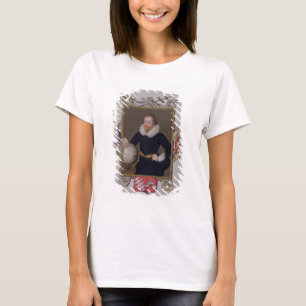 Porträt von Sir Walter Raleigh (c.1552-1618) von T-Shirt