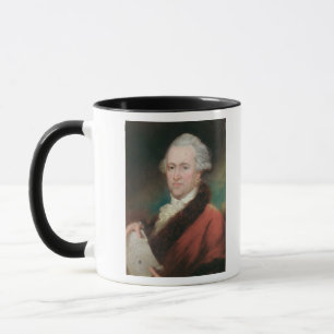 Porträt von Sir William Herschel c.1795 Tasse