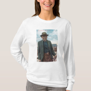 Porträt von Siwash Leiter der Fort-Diskussion T-Shirt