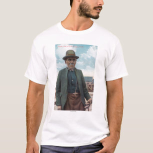 Porträt von Siwash Leiter der Fort-Diskussion T-Shirt