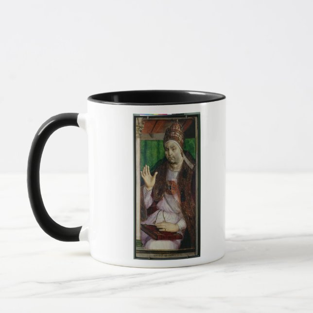 Porträt von Sixtus IV c.1475 Tasse (Links)