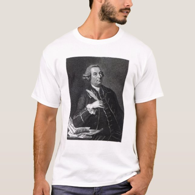 Porträt von Smith Johns Christopher T-Shirt (Vorderseite)