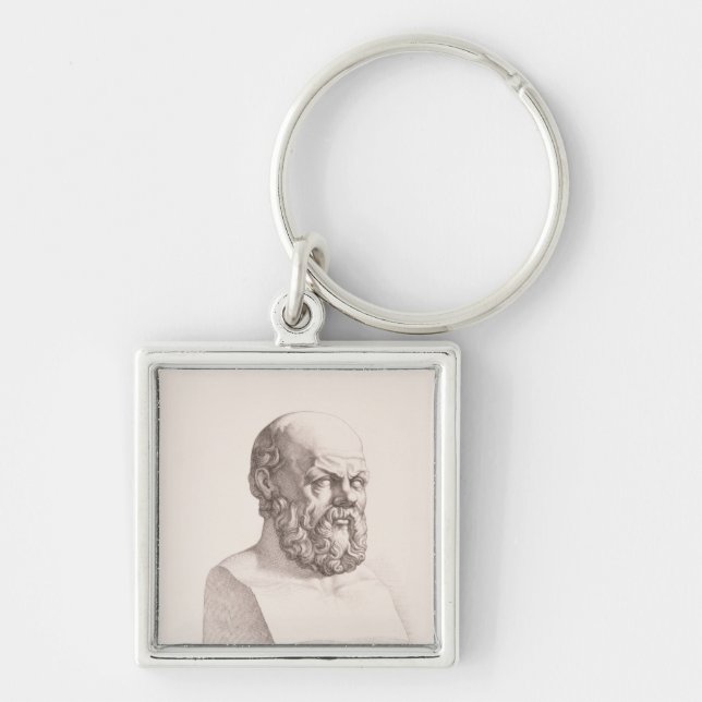 Porträt von SOCRATES Schlüsselanhänger (Vorne)