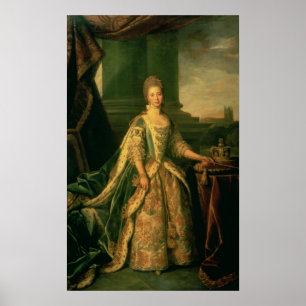 Porträt von Sophie Charlotte Poster