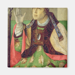 Porträt von St Augustine, c.1475 Magnet