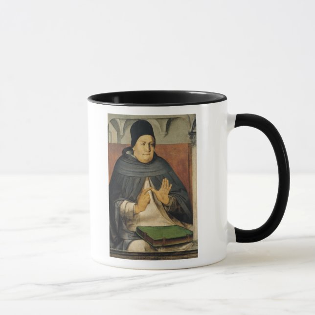 Porträt von St Thomas Thomas von Aquin c.1475 Tasse (Rechts)