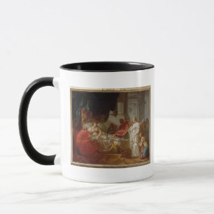 Porträt von Suger, Abt von St Denis (1082-1152), Tasse