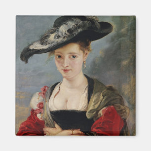 Porträt von Susanna Lunden (?) (Eimer Le Chapeau Magnet