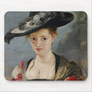 Porträt von Susanna Lunden (?) (Eimer Le Chapeau Mousepad