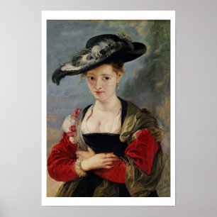 Porträt von Susanna Lunden (?) (Eimer Le Chapeau Poster