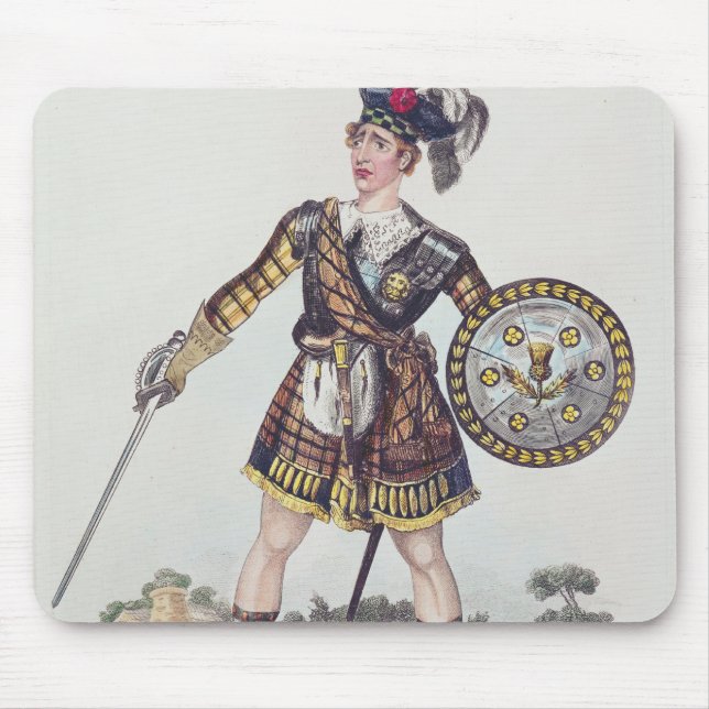 Porträt von Thomas James Serle Mousepad (Vorne)