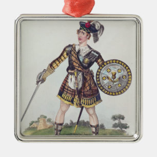 Porträt von Thomas James Serle Silbernes Ornament