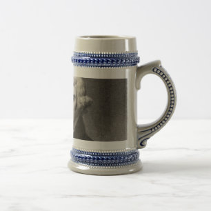Porträt von Thomas Jefferson Bierglas