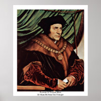 Porträt von Thomas More von Hans Holbein dem Jünge