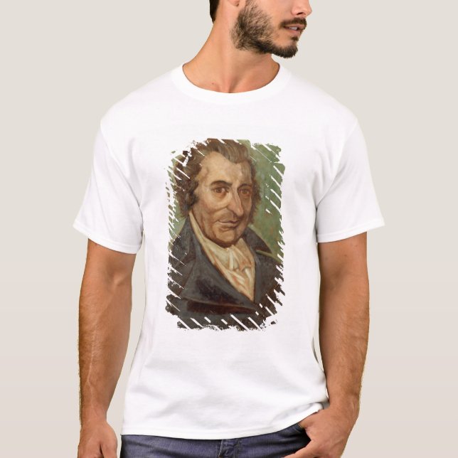 Porträt von Thomas Paine T-Shirt (Vorderseite)