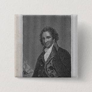 Porträt von Thomas Paine von Volumen I Button