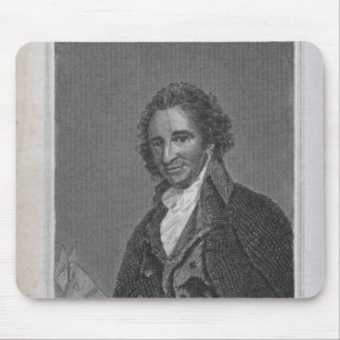 Porträt von Thomas Paine von Volumen I Mousepad