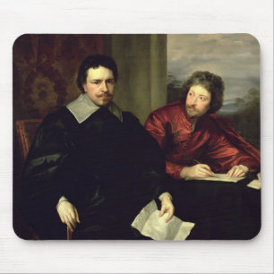 Porträt von Thomas Wentworth, Graf von Strafford Mousepad