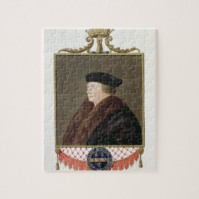 Porträt von Thomascromwell (c.1485-1540) Puzzle (Vertikal)