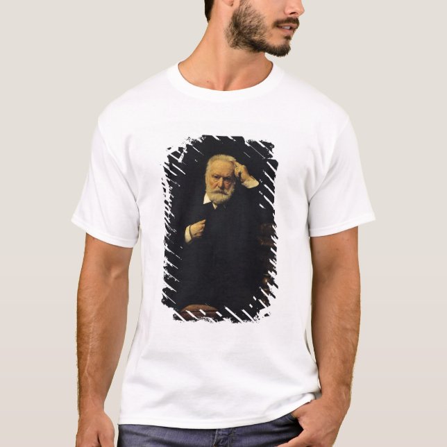Porträt von Victor Hugo 1879 T-Shirt (Vorderseite)