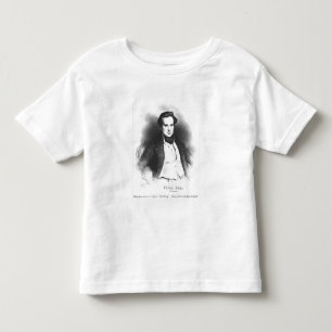 Porträt von Victor Hugo Kleinkind T-shirt