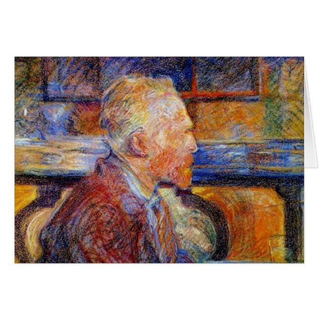 Porträt von Vincent van Gogh (Vorderseite (Horizontal))