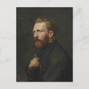 Porträt von Vincent Van Gogh von John Russell  Postkarte