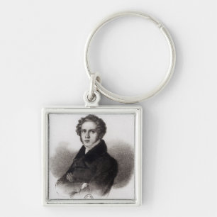 Porträt von Vincenzo Bellini Schlüsselanhänger
