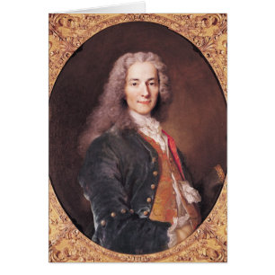 Porträt von Voltaire alterte 23, 1728