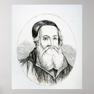 Porträt von William Grindal Poster
