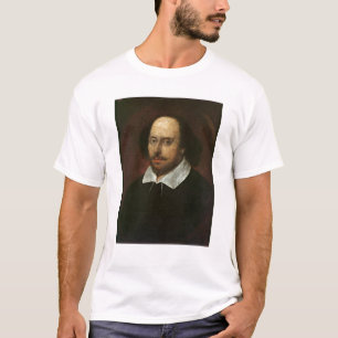 Porträt von William Shakespeare c.1610 T-Shirt