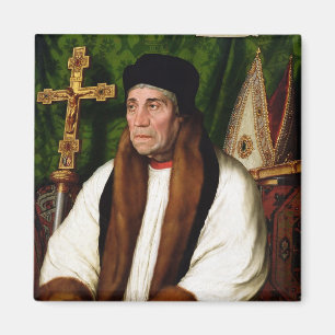 Porträt von William Warham Magnet