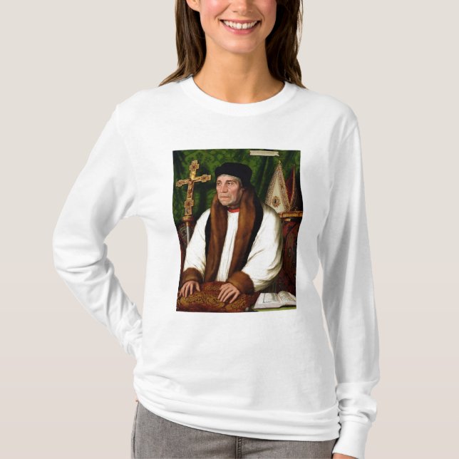 Porträt von William Warham T-Shirt (Vorderseite)