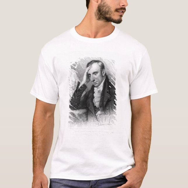 Porträt von William Wordsworth T-Shirt (Vorderseite)
