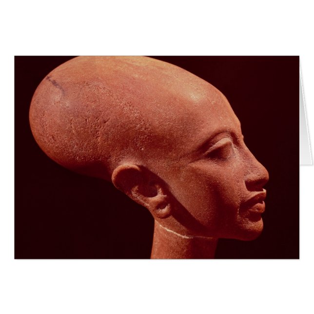 Porträtbüste einer Tochter von König Akhenaten (Vorderseite (Horizontal))