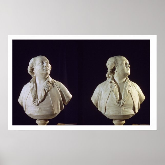 Porträtbüste von Giuseppe Balsamo (1743-95), Calle Poster (Vorne)