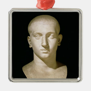 Porträtfehlschlag des Kaisers Severus Alexander Silbernes Ornament