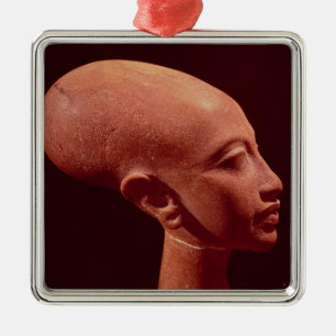 Porträtfehlschlag einer Tochter Königs Akhenaten Silbernes Ornament