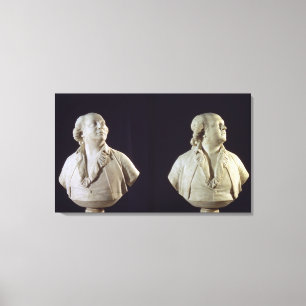 Porträtfehlschlag von Giuseppe Balsamo (1743-95), Leinwanddruck