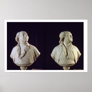 Porträtfehlschlag von Giuseppe Balsamo (1743-95), Poster