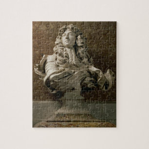 Porträtfehlschlag von Louis XIV (1638-1715), 1665 Puzzle