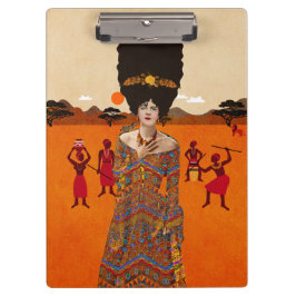 Porträtkunst Klemmbrett