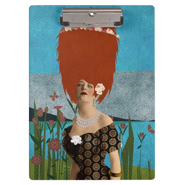 Porträtkunst Klemmbrett (Vorderseite)